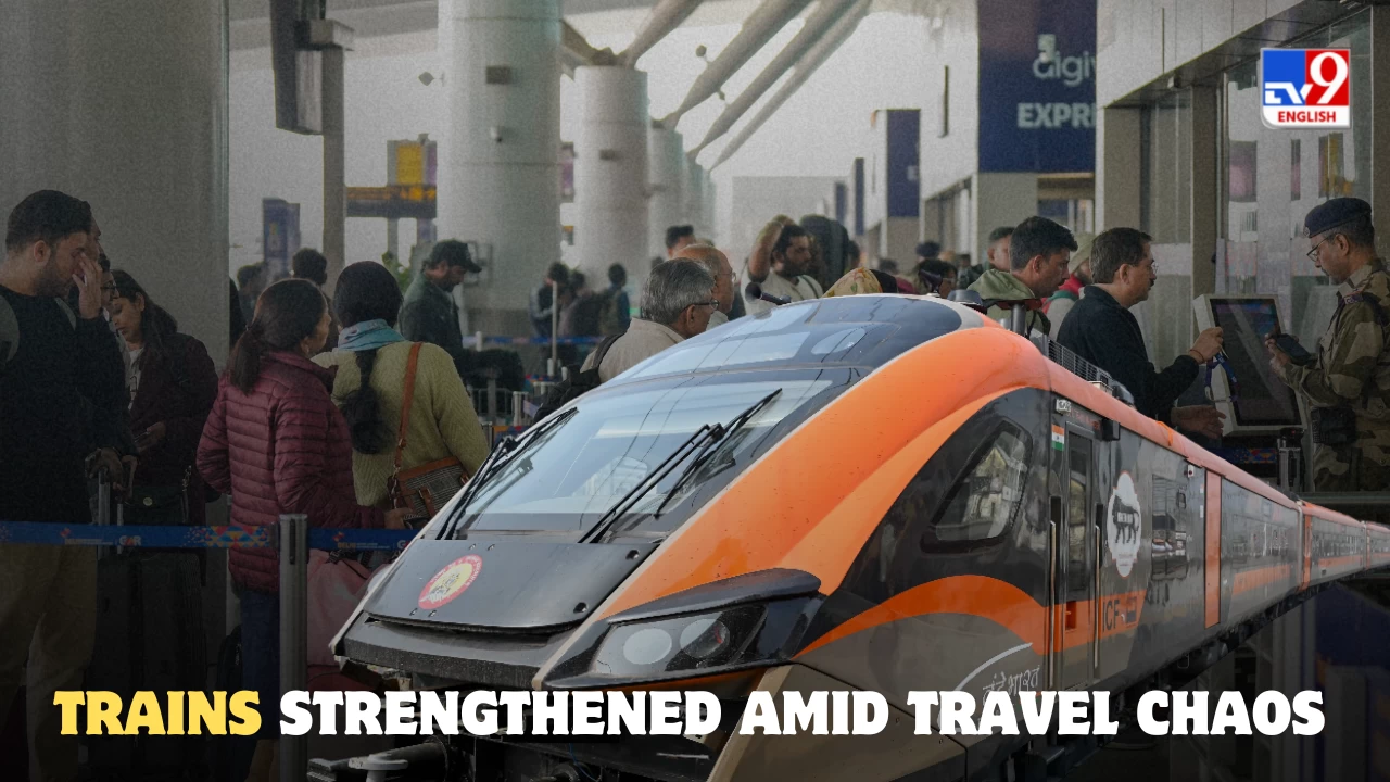 Railways expand services as passengers shift from disrupted flights.