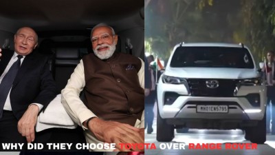 PM Narendra Modi and Vladimir Putin were heading for an official dinner on Friday