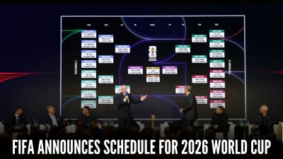 FIFA reveals schedule for 2026 World Cup in USA, Mexico, and Canada.