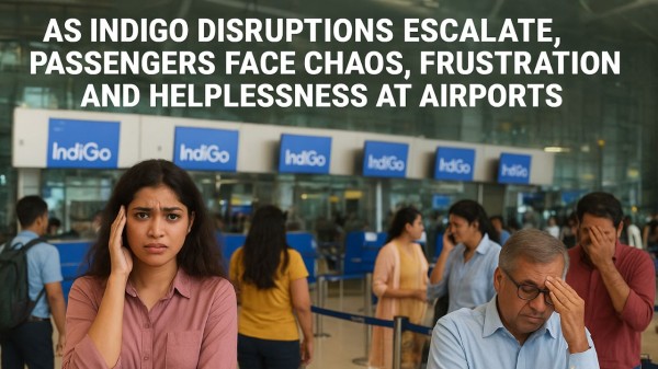 Passengers are loosing their cool amid continuous cancellations