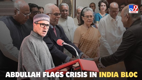 Abdullah warns that INDIA bloc disunity is weakening the Opposition’s fight against the BJP.