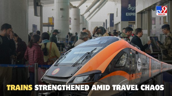 Railways expand services as passengers shift from disrupted flights.