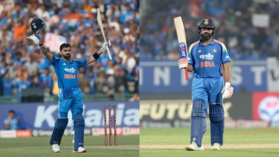 Find out who scored the most ODI runs for India in 2025 between Virat Kohli and Rohit Sharma.