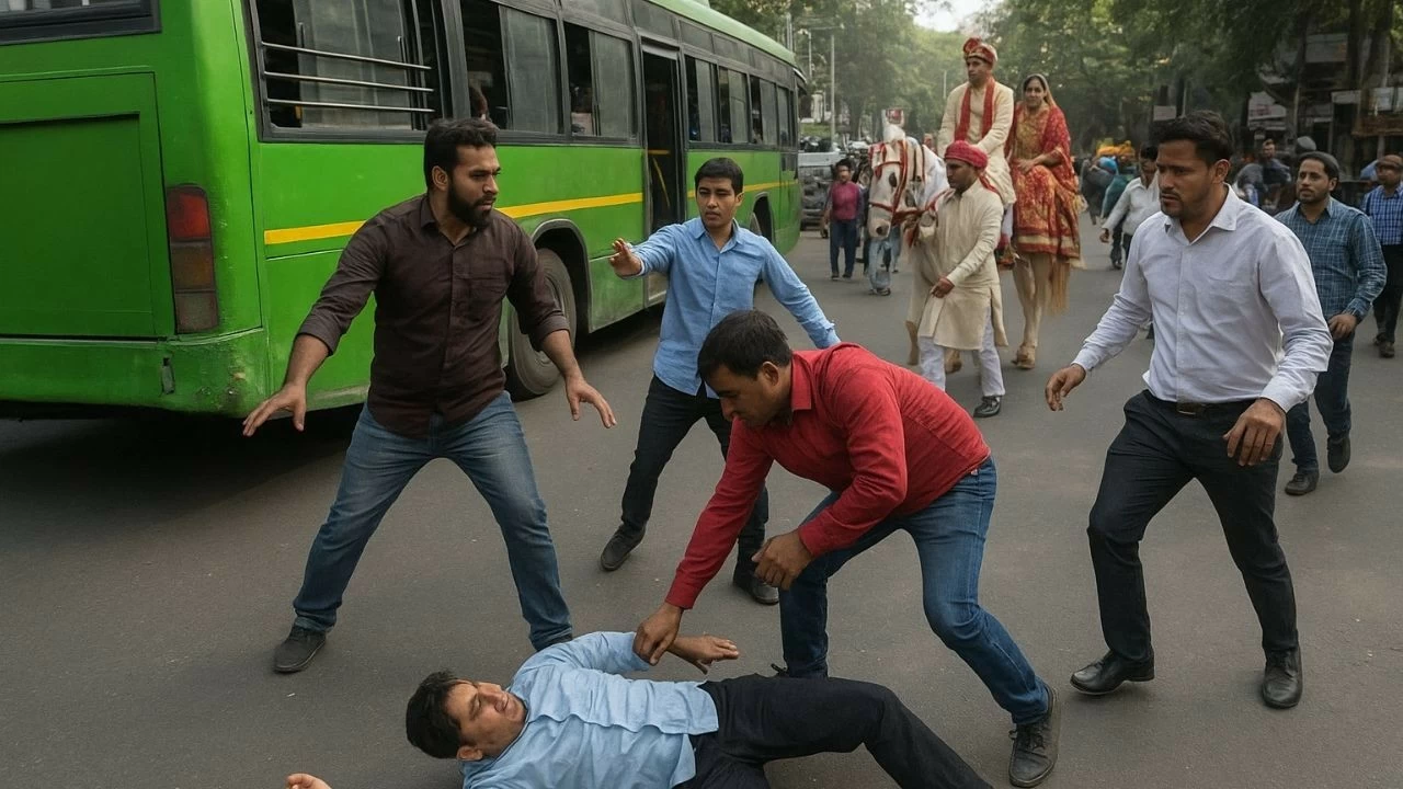 The group assaulted Vikas, and when a bystander named Suraj tried to intervene, he too suffered serious injuries