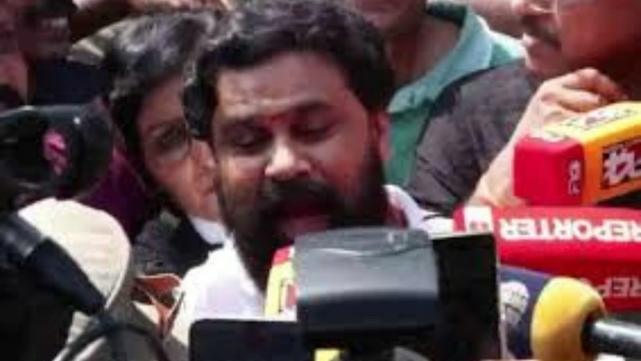 Actor Dileep speaks to media after the HC order acquitting him in the sexual assault case