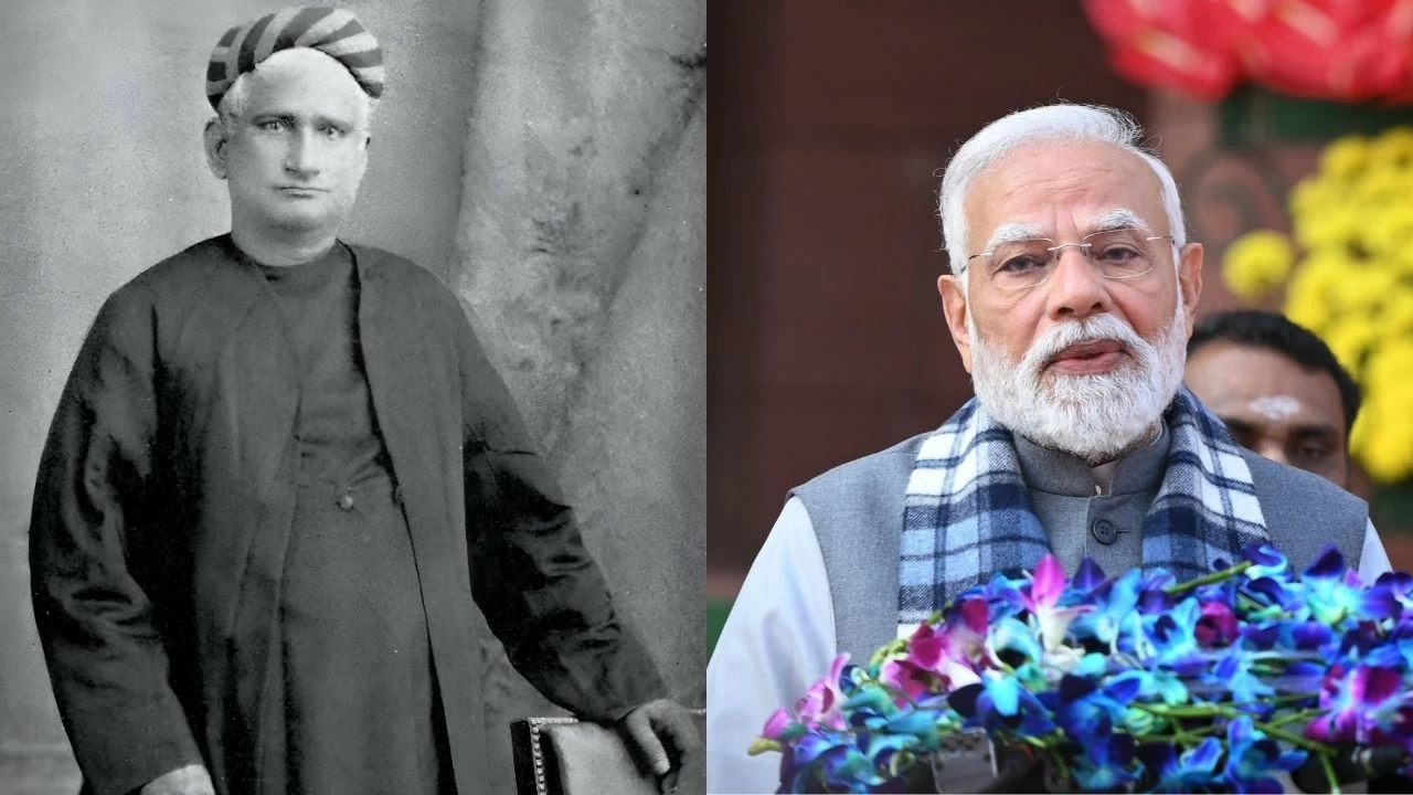 In 1875, Bankim Chandra Chatterjee wrote the song Vande Mataram. It has now triggered a political row. (Photo Credits: Wikipedia/ Getty Images)