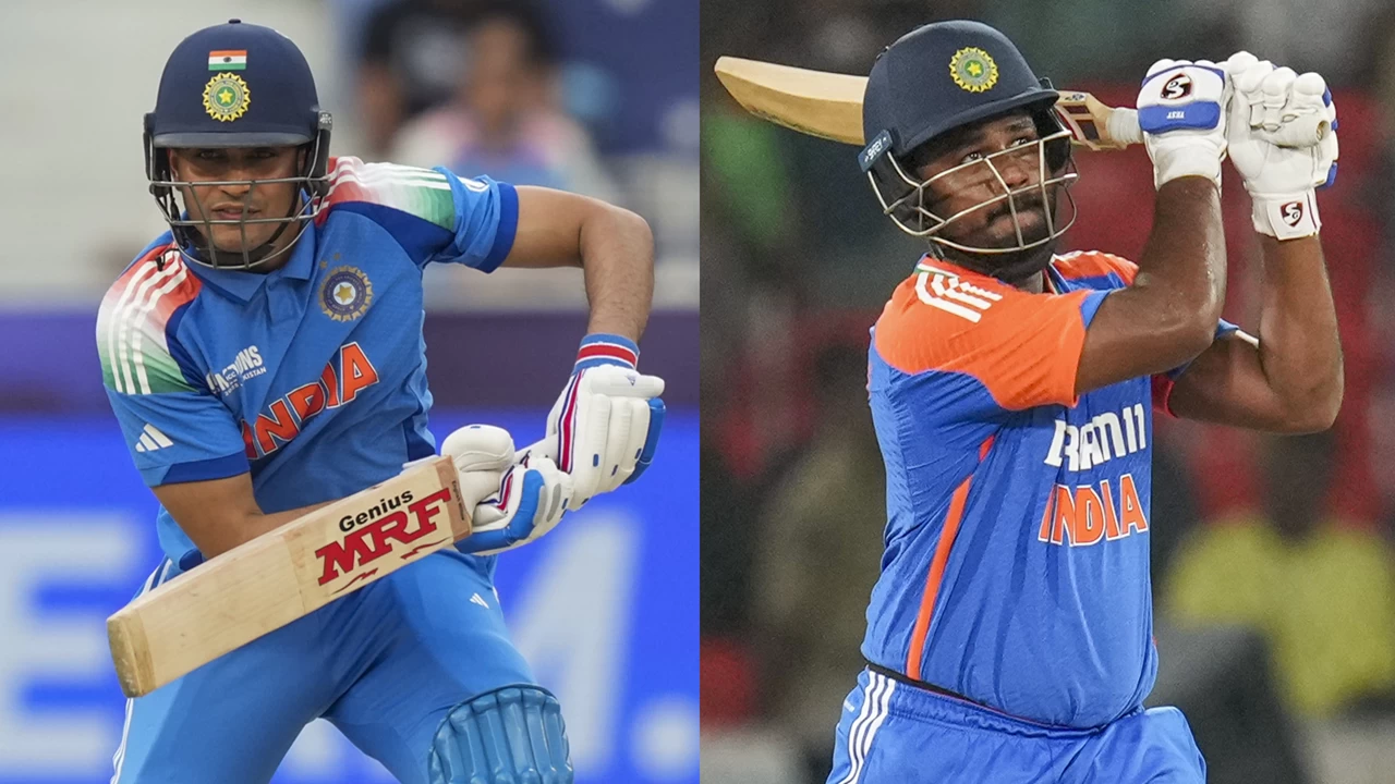 Shubman Gill has pipped Sanju Samson for the opener's slot in T20Is. 