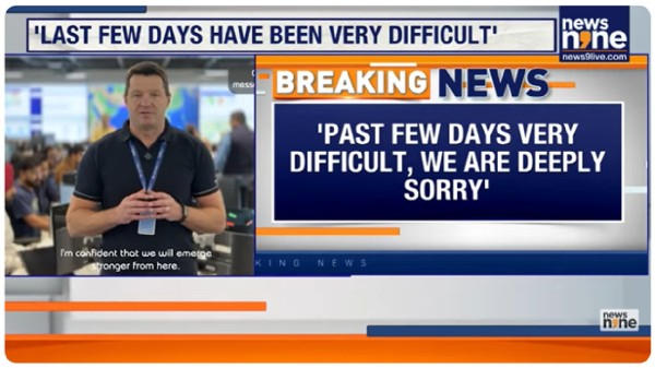 IndiGo CEO Peter Elbers Addresses Employees on Recovery Post-Disruption