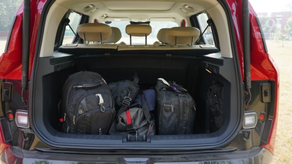 Tata Sierra great bootspace