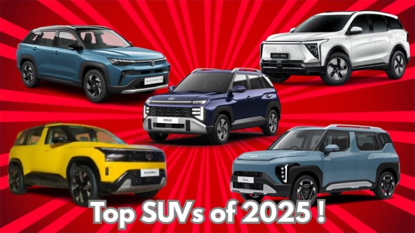 New SUVs launched at the end of 2025, including updated models from Hyundai, Kia, Tata, Maruti Suzuki and Mahindra.