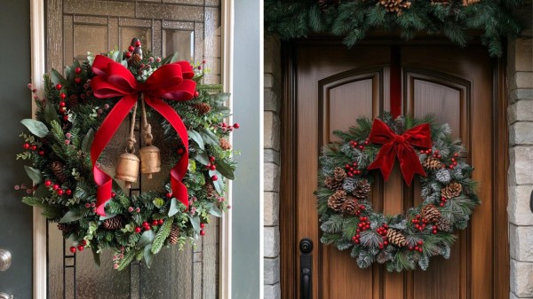 Transform your doorway with these breathtaking Christmas wreath ideas

