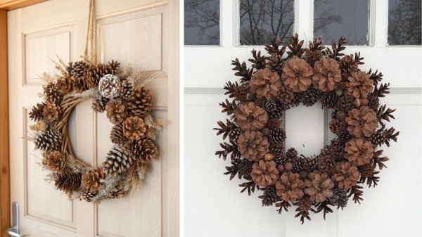 Natural_pinecone_cluster_wreath