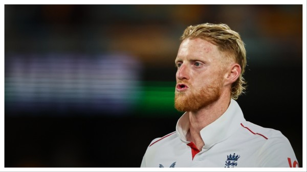 England's captain Ben Stokes in Brisbane on Dec. 7.
