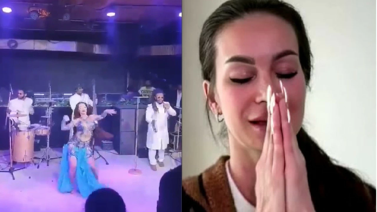 Kristina is a professional belly dancer from Kazakhstan 