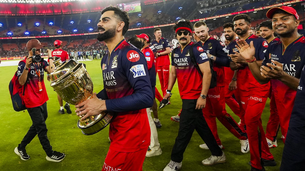 RCB&#039;s brand value declined despite their maiden IPL triumph in 2025.