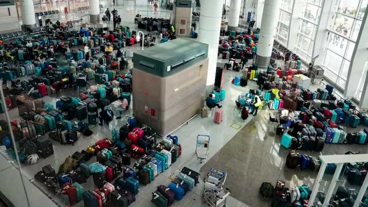 The number of flight cancellations may have gone down, but disruptions in key routes continue to cause chaos. 