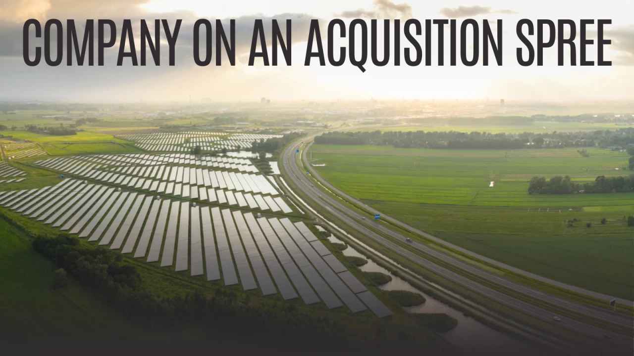 recent reports state that Inox Clean Energy has completed a few acquisitions in the past few months and some more acquisitions are in the pipeline.