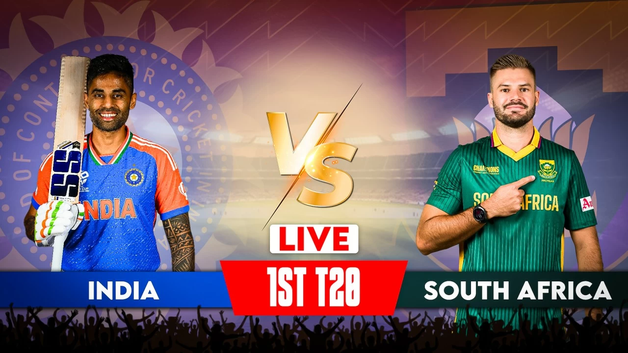 India vs South Africa 1st T20I live score and updates