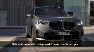 BMW X3 to come with more powerful petrol in India next year