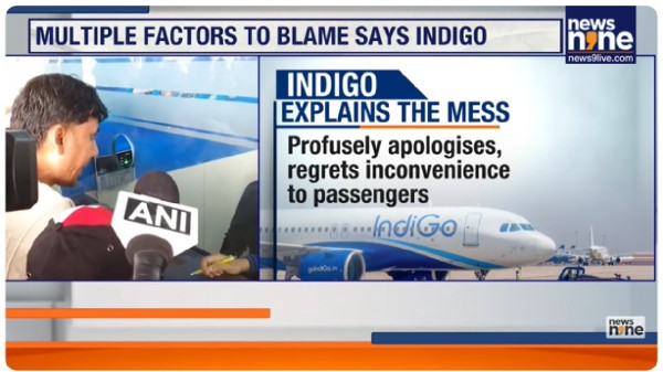 IndiGo Submits Initial Response to DGCA Over 3,000 Flight Cancellations