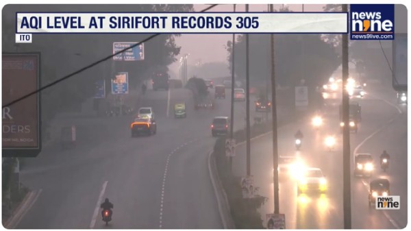 Toxic Smog Blankets Delhi-NCR: AQI Soars Above 300