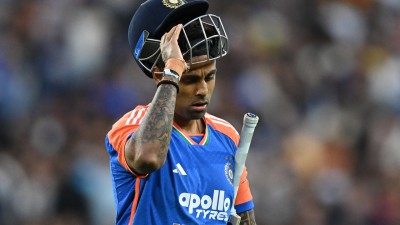 Suryakumar Yadav has gone without a half-century for 19 innings in T20Is.