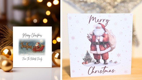 4._Watercolour_santa_sleigh_card