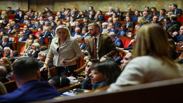 Lawmakers from Marine Le Pen’s National Rally in France are calling for the reopening of brothels. (Reuters)