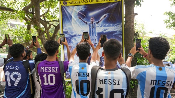 Fans in India are gearing up for Messi GOAT Tour