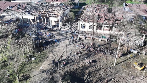 The strike took place late Wednesday in Mrauk