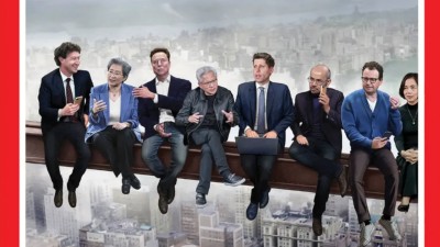 The title reflects AI’s rapid integration into daily life and the growing impact of the companies driving its development.