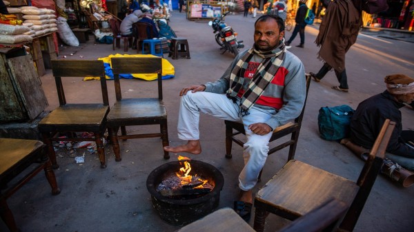 The minimum temperatures were in the range of 8-9 degrees Celsius over Delhi-NCR. (Pradeep Gaur/SOPA Images/LightRocket via Getty Images)