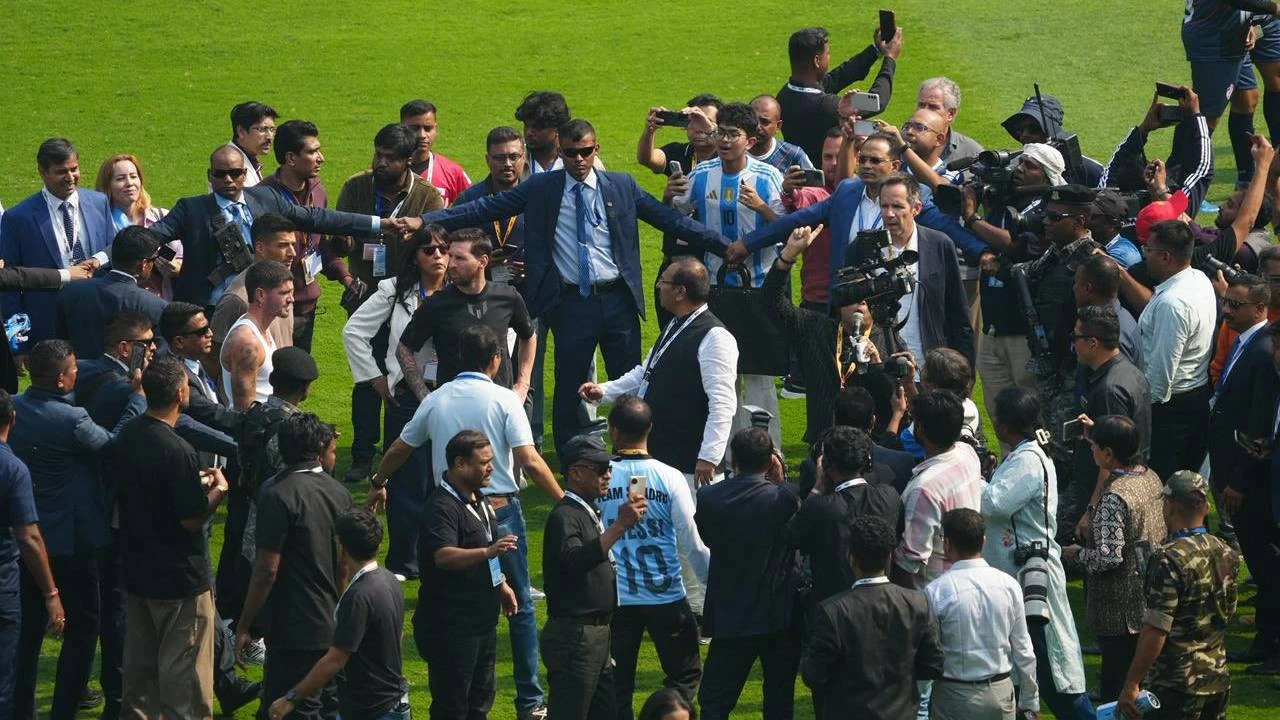 Messi is set to visit Hyderabad in the evening.