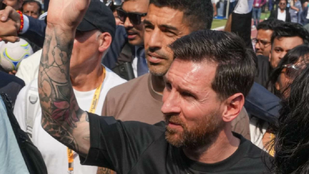 Lionel Messi event in Kolkata was spoiled by chaos.