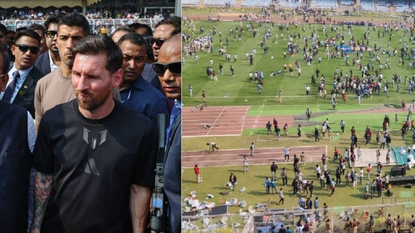 Lionel Messi's Kolkata Tour turned chaotic.