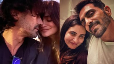Arjun Rampal reveals engagement to partner Gabriella Demetriades.