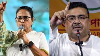Suvendu Adhikari criticised Mamata Banerjee over the chaos at Salt Lake Stadium in Kolkata