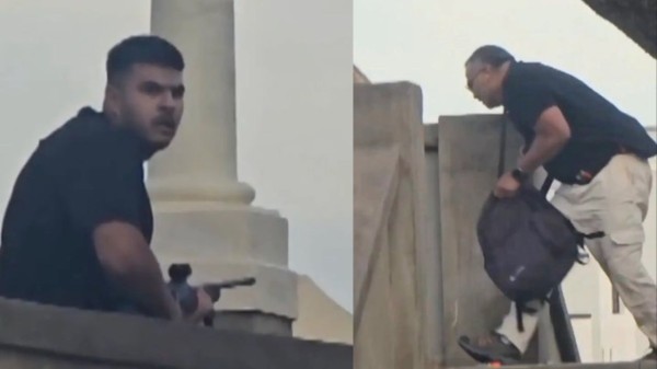 The image on the left shows Naveed, while the one on the right features Sajid.