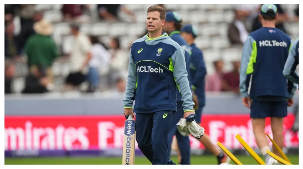 Steve Smith ahead of the World Test Championship final in London on June 11.
