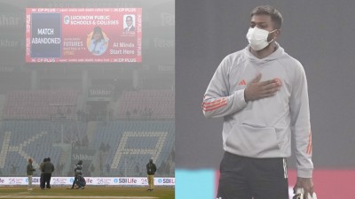 The 4th T20I between India and South Africa was called off due to excessive fog.