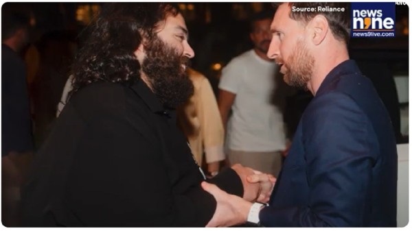 Lionel Messi Visits Vantara In Jamnagar