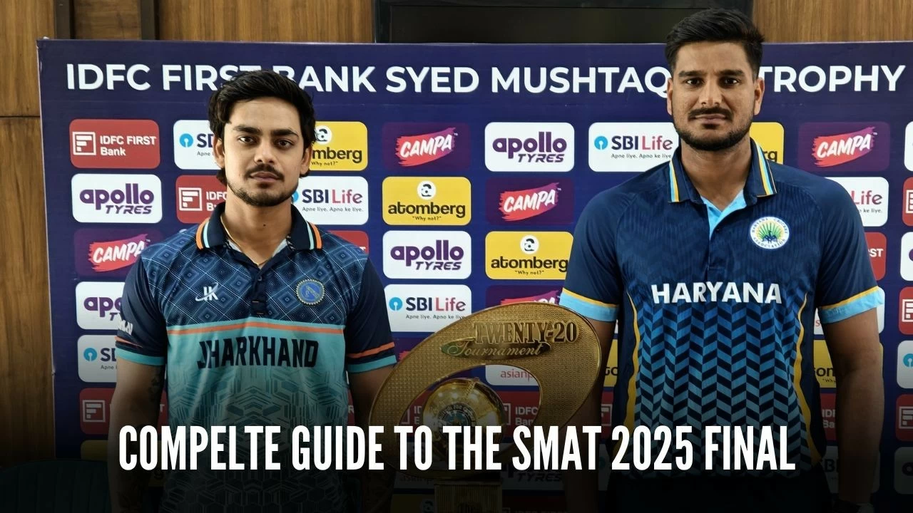 All you need to know about the Syed Mushtaq Ali Trophy final between Haryana and Jharkhand.