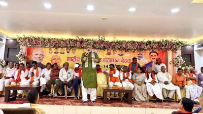 Recently, Bihar CM Nitish Kumar was seen in a video trying to remove the hijab from the face of a Muslim woman, who was wearing a burqa. (Photo credit: X)