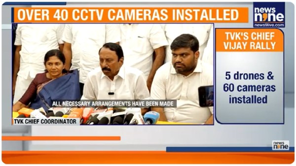 TVK Chief Vijay's Erode Rally Under Strict Security and Time Curbs