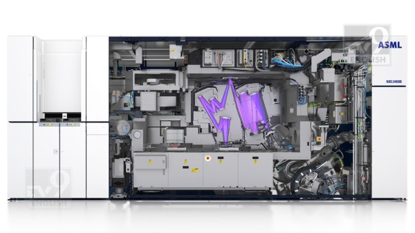 NXE3000 series EUV lithography systems by ASML 