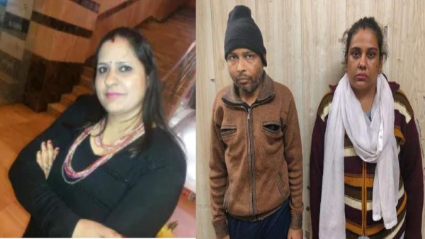 The landlady went to the couple's flat to collect rent on Wednesday