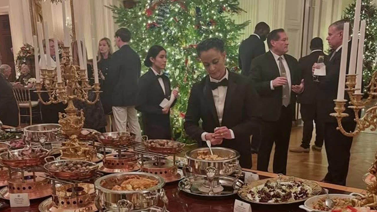 This is one of the top social events at the White House, where people were seen enjoying wine and other delicacies at the event.