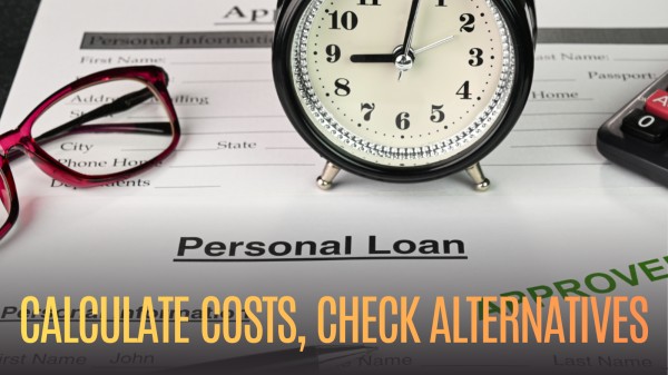 One can easily pay for accommodation and travel with credit cards which offer an interest-free repayment window, which personal loans don't.