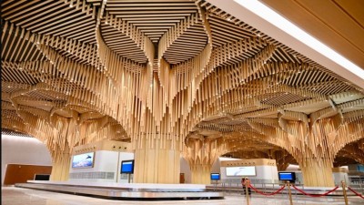 PM Modi inaugurated a new terminal at Guwahati Airport on Saturday.