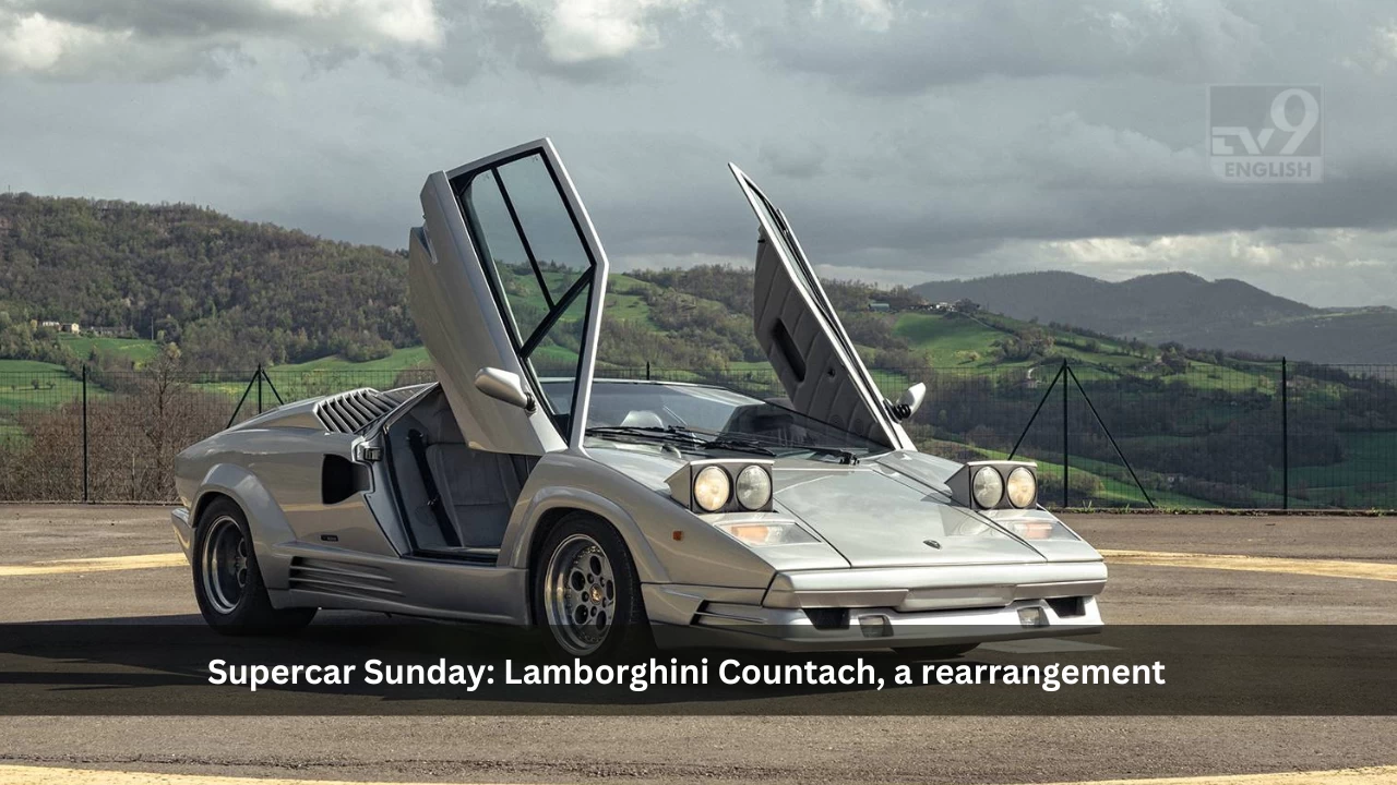 Lamborghini Countach, a rearrangement of speed and power